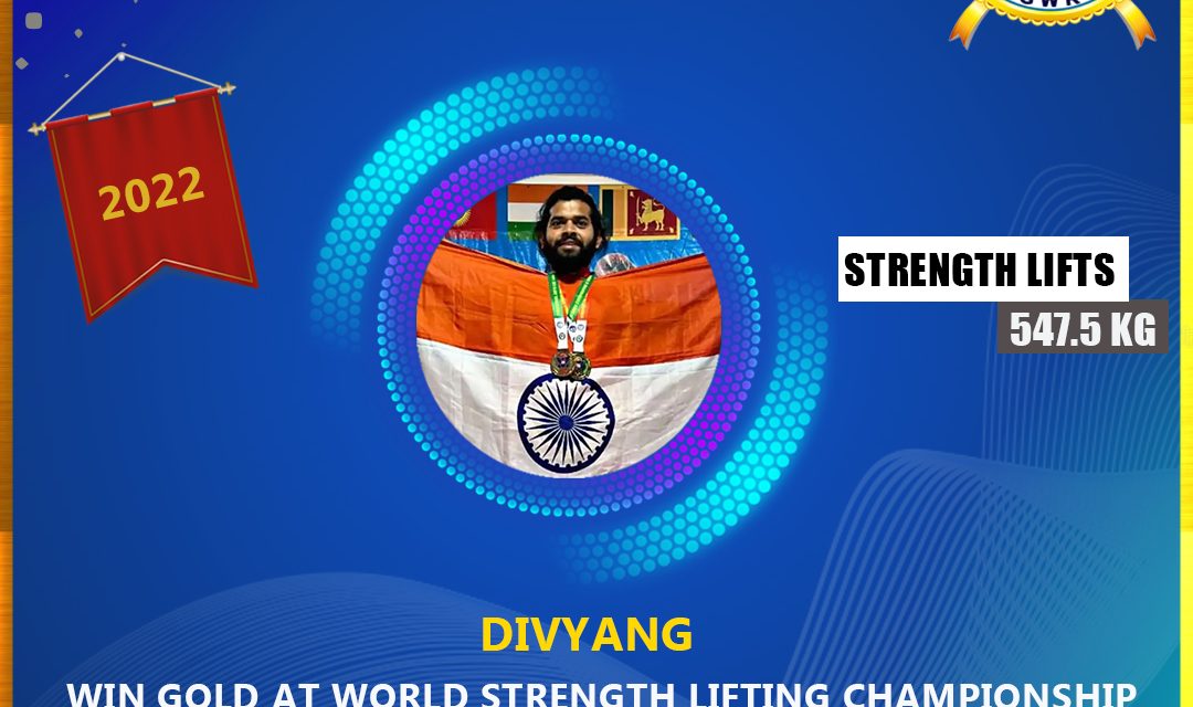 WIN GOLD AT WORLD STRENGTH LIFTING CHAMPIONSHIP – 2022