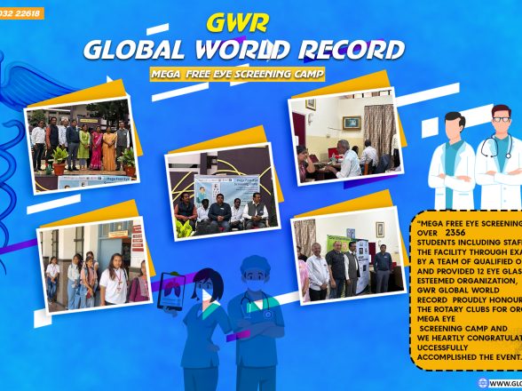 NEW WORLD RECORD – MEGA FREE EYE SCREENING CAMP