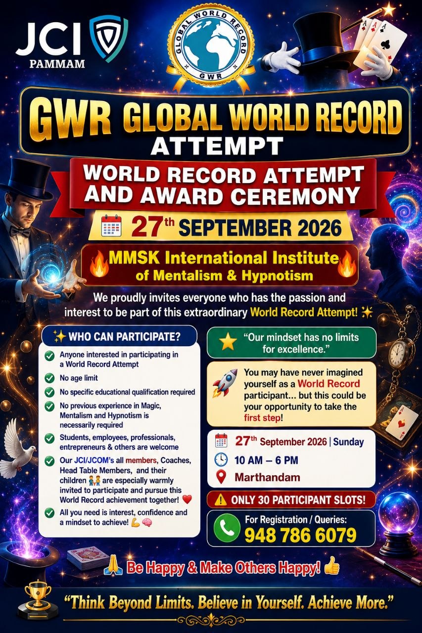 GWR Mentalism & Hypnotism Record Attempt