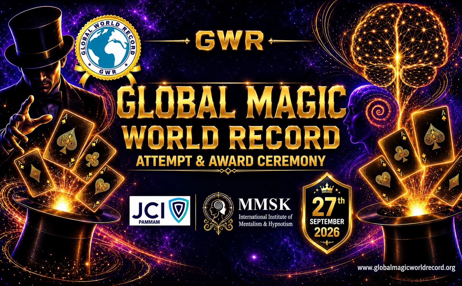GWR Mentalism & Hypnotism Record Attempt