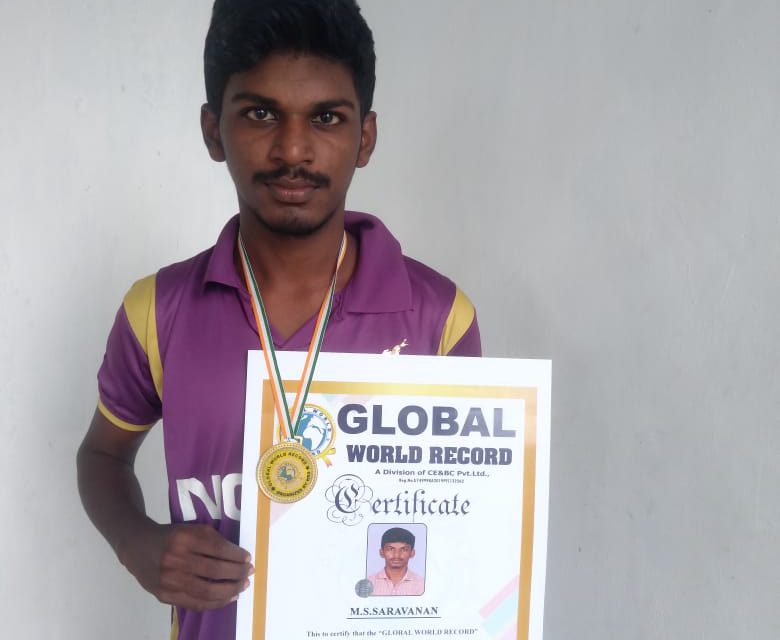 GLOBAL WORLD RECORD IN SILAMBAM